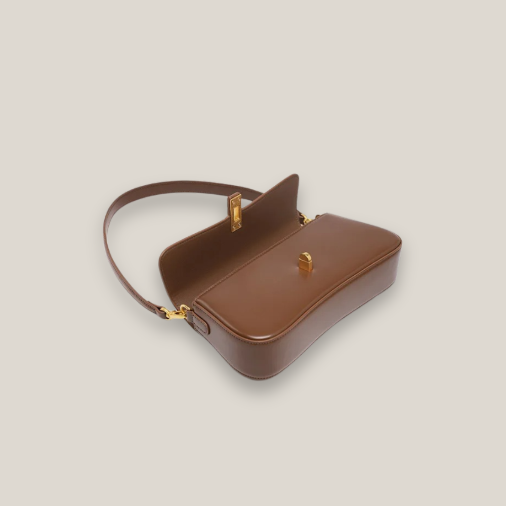Barrington | Women's Casual Genuine Leather Baguette Handbag