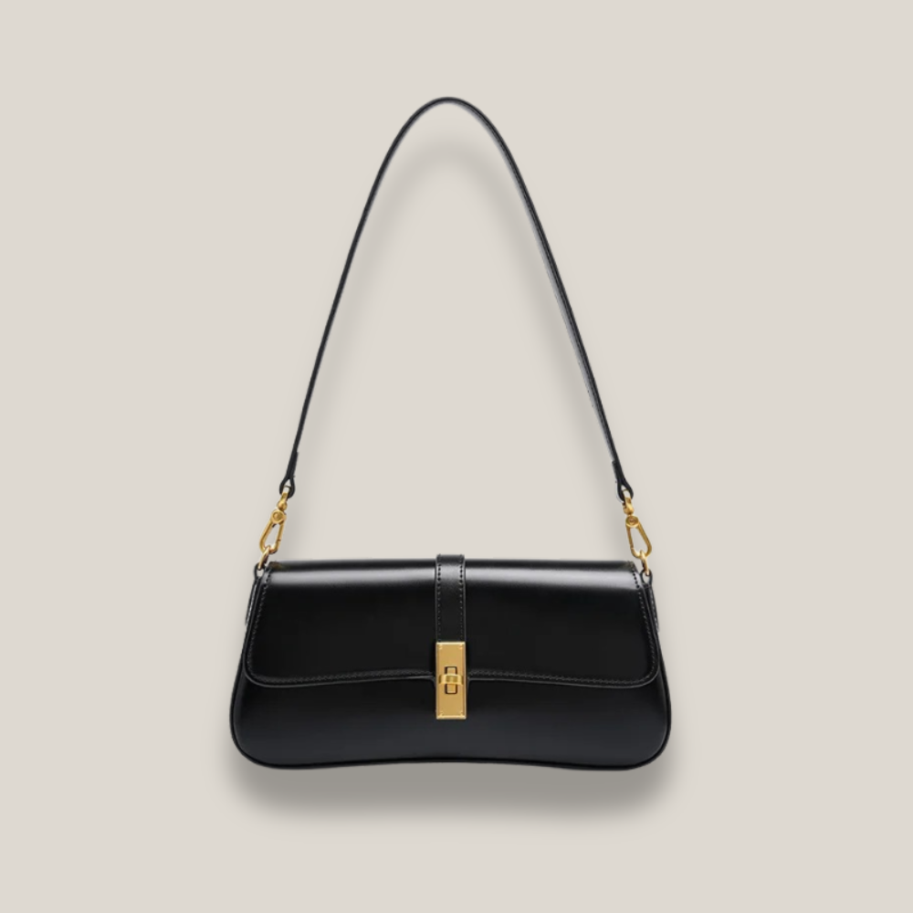 Barrington | Women's Casual Genuine Leather Baguette Handbag