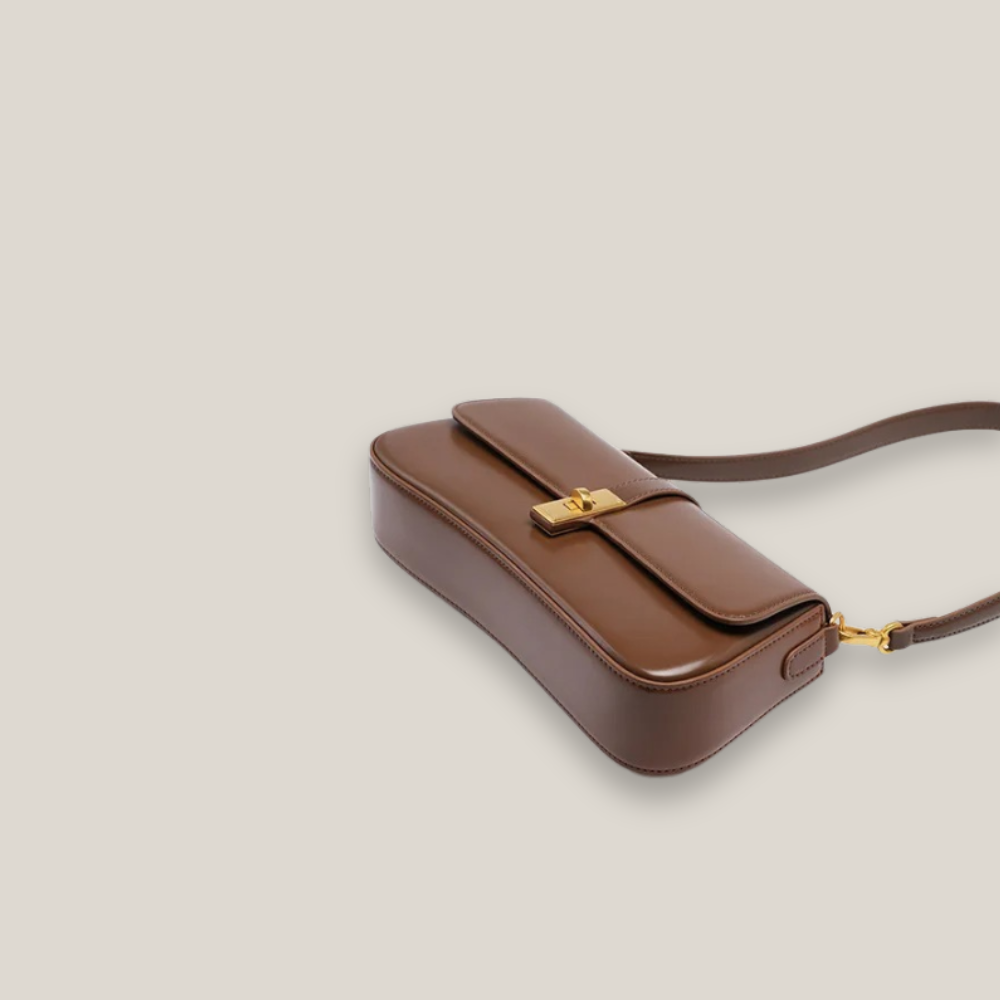 Barrington | Women's Casual Genuine Leather Baguette Handbag