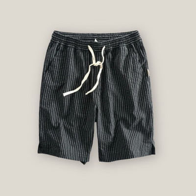 Barrington | Men's Casual Striped Linen Shorts
