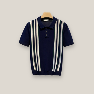 Barrington | Men's Casual Cotton Striped Polo