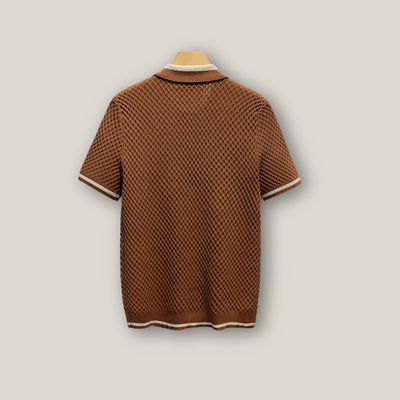 Barrington | Men's Casual Cotton Zip Polo