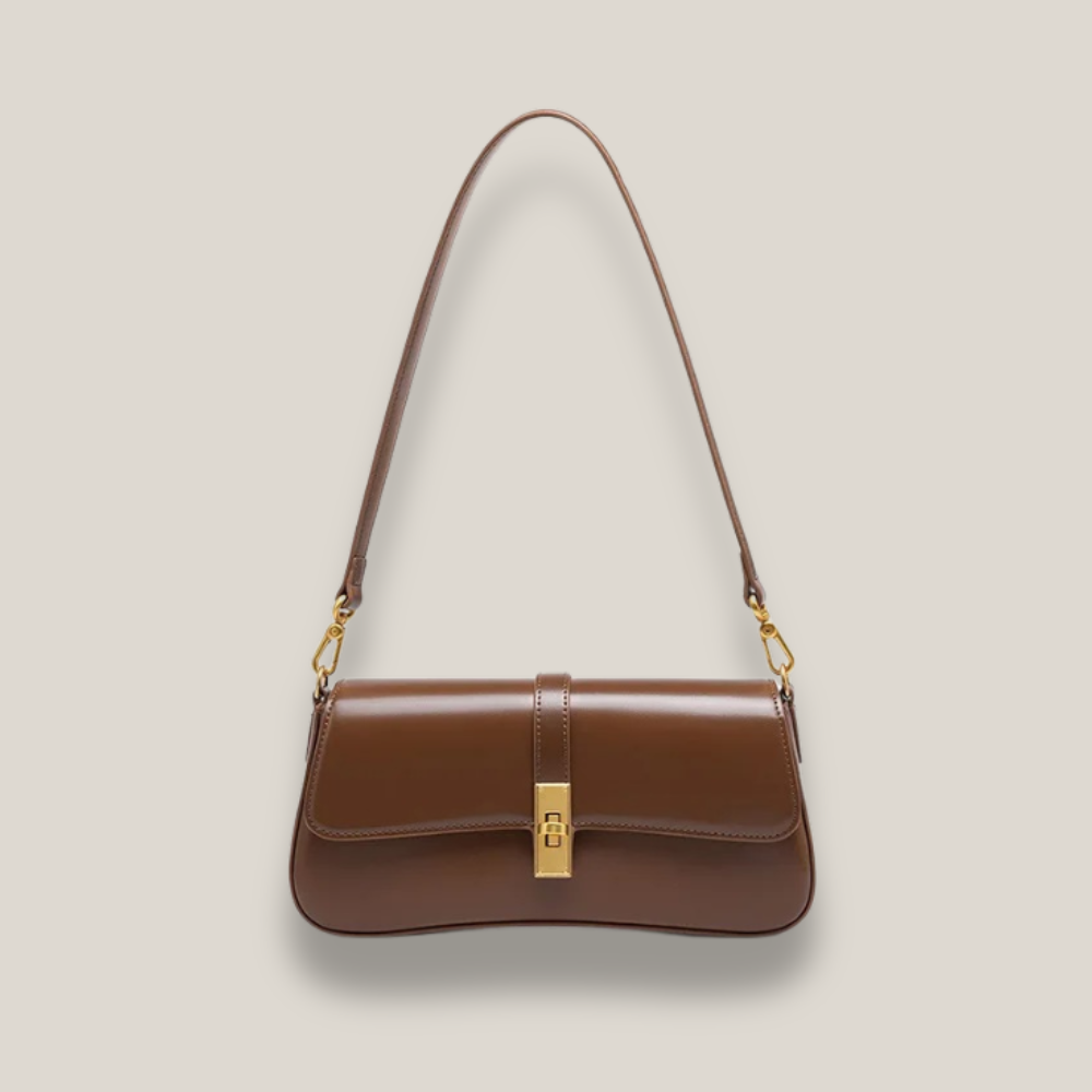 Barrington | Women's Casual Genuine Leather Baguette Handbag