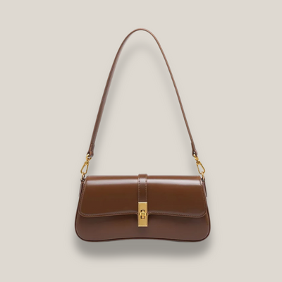 Barrington | Women's Casual Genuine Leather Baguette Handbag