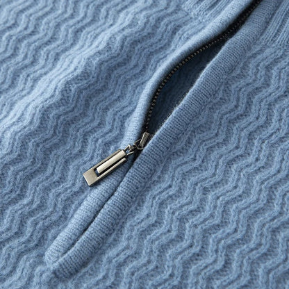Barrington | Men's Casual Wool Quarter Zip Jumper